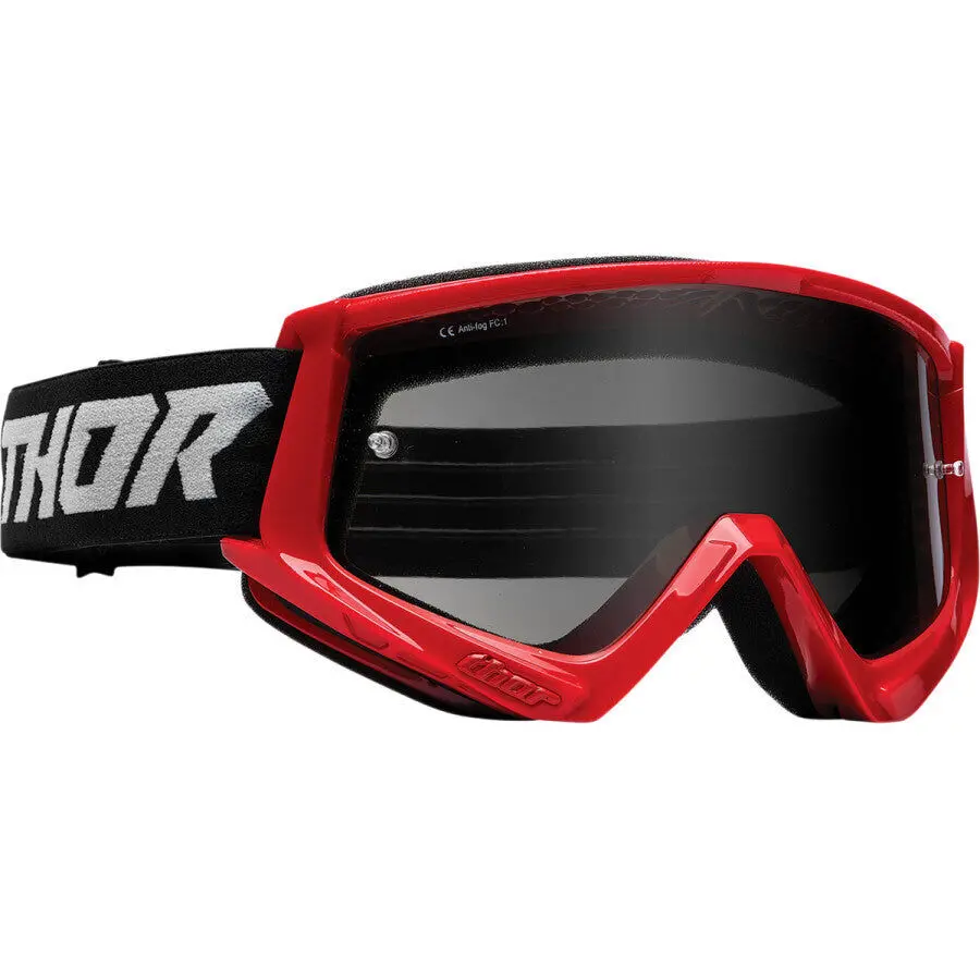 Thor Combat Racer Sand Goggles Red/Grey 1