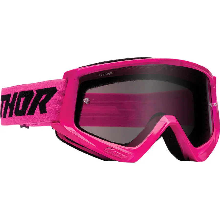 Thor Combat Racer Sand Goggles Fluro Pink/Black 1