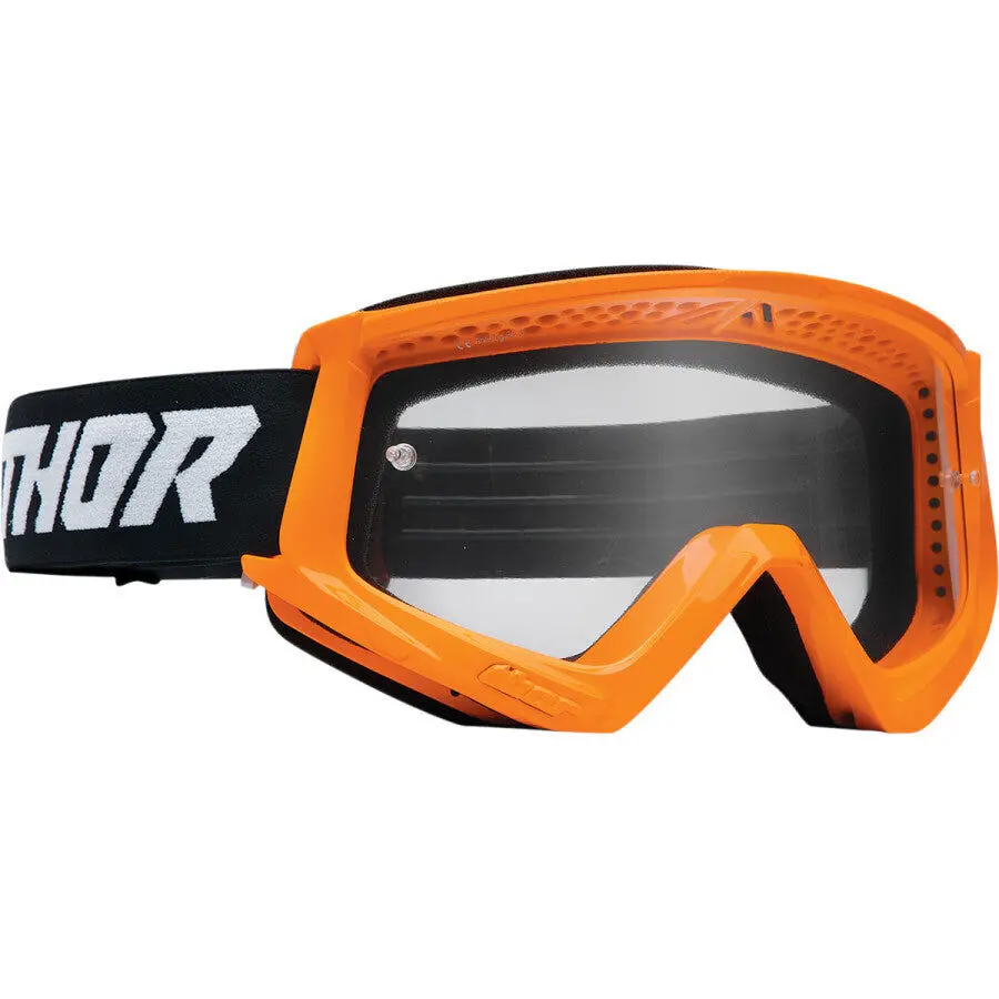 Thor Combat Racer Goggles Fluro Orange/Black 1