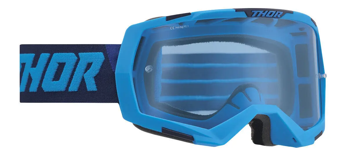 Thor Regiment Goggles Blue/Navy W/Blue Lens 1