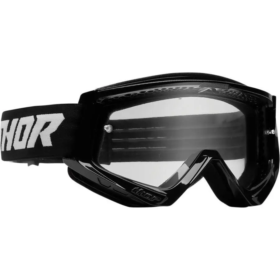 Thor Combat Racer Youth Goggles Black/White 1