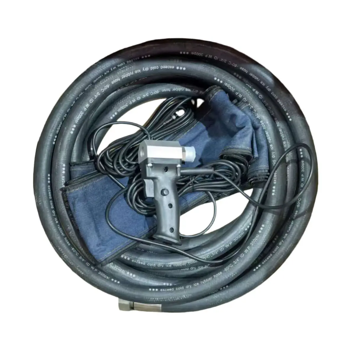 26 Ft Dry Ice Blasting Hose With Trigger Gun Of Sm2000 Dry Ice Blasting Machine 1