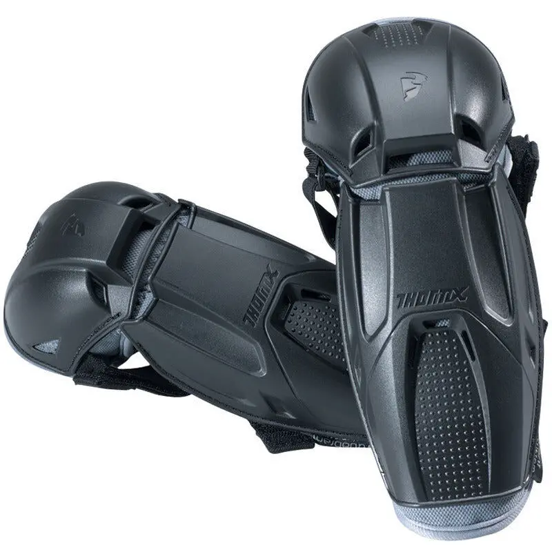 Thor Quadrant Black Youth Knee/Shin Guards 1