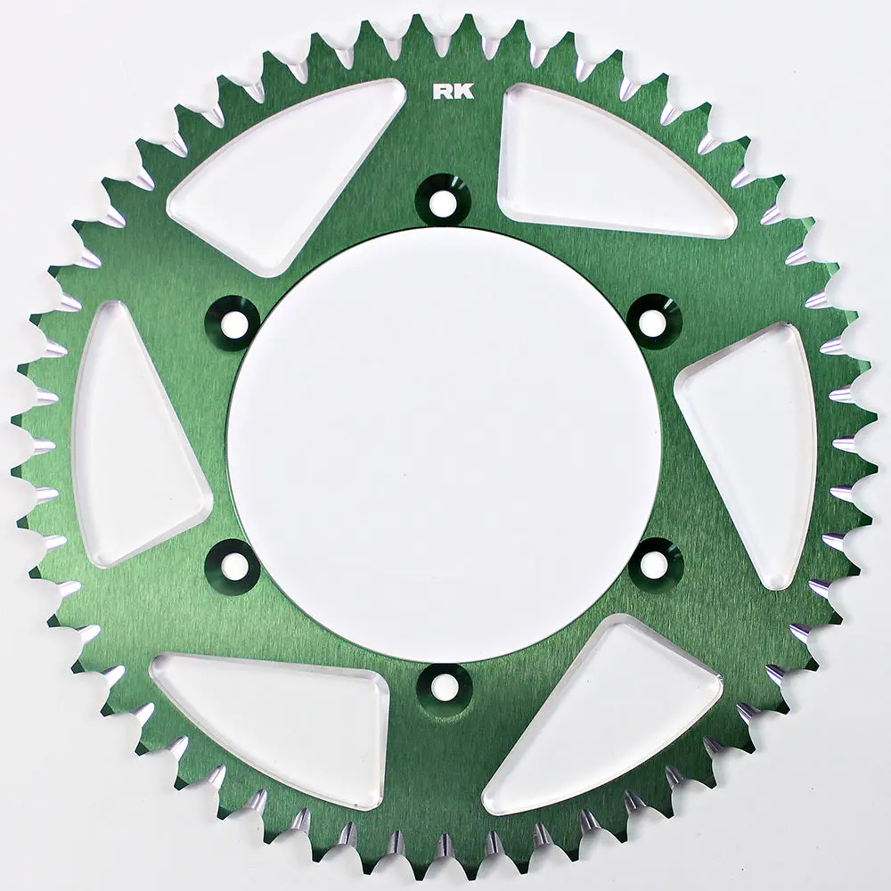 Rk Alloy Racing Sprocket - 52T 520P - Green 1