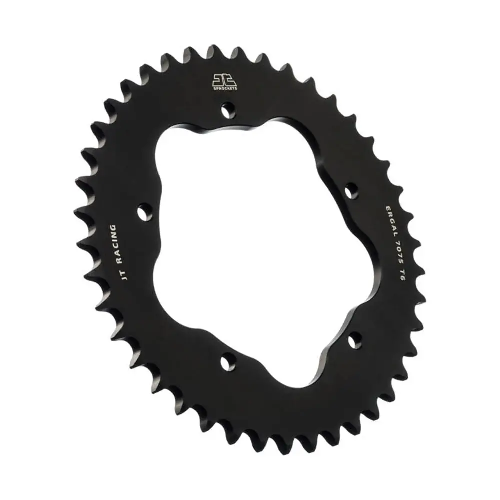 Jt Rear Alloy Sprocket - Black - 42T 525P - 750B Adaptor Required 1