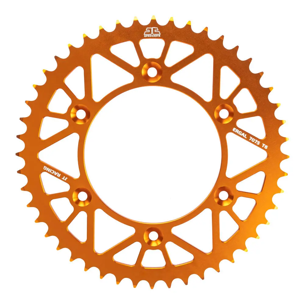 Jt Alloy Racelite Sprocket - 48T 520P - Orange 1