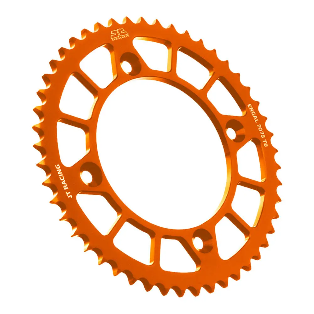 Jt Alloy Racelite Sprocket - 49T 428P - Orange 1