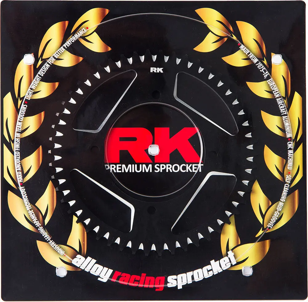 Rk Alloy Racing Sprocket - 51T 420P - Black 2