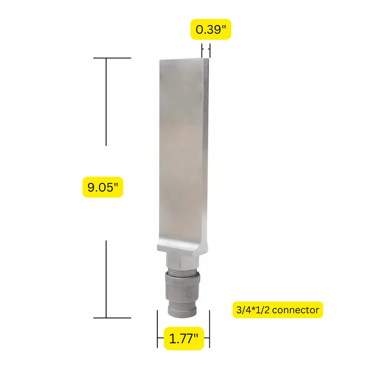 1.7" Blast Swath Spray Nozzle For Dry Ice Blasting Machine 1
