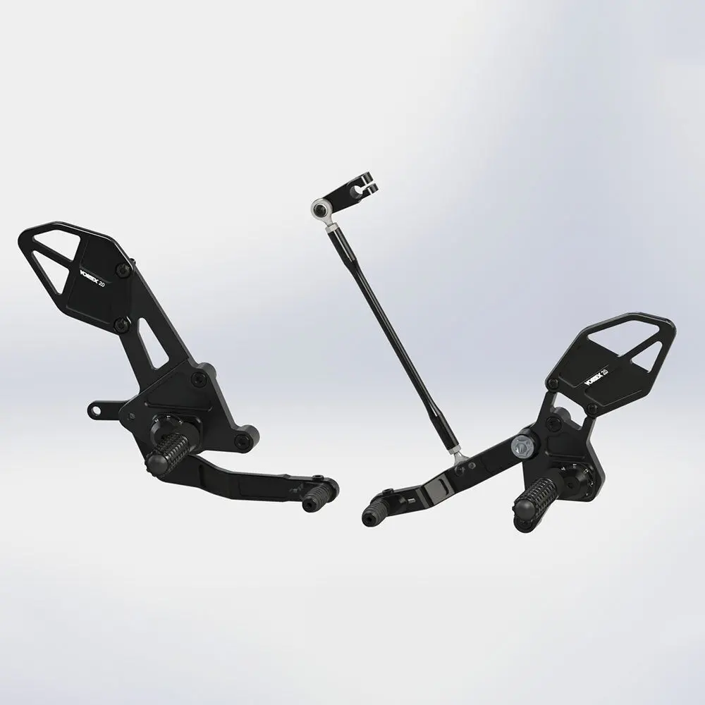 Vortex - Rearsets : Yamaha Mt-07 18-25 1