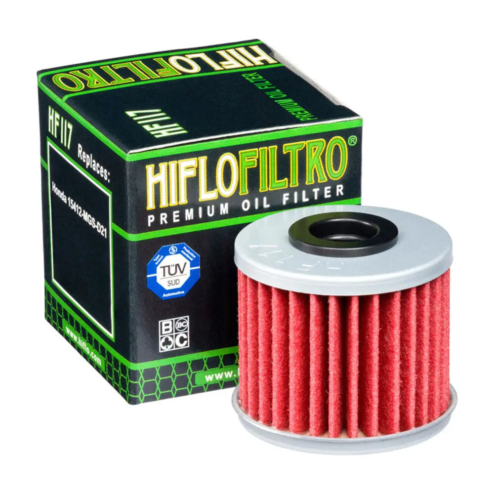 Hiflofiltro - Oil Filter Hf117  Ctn50 1