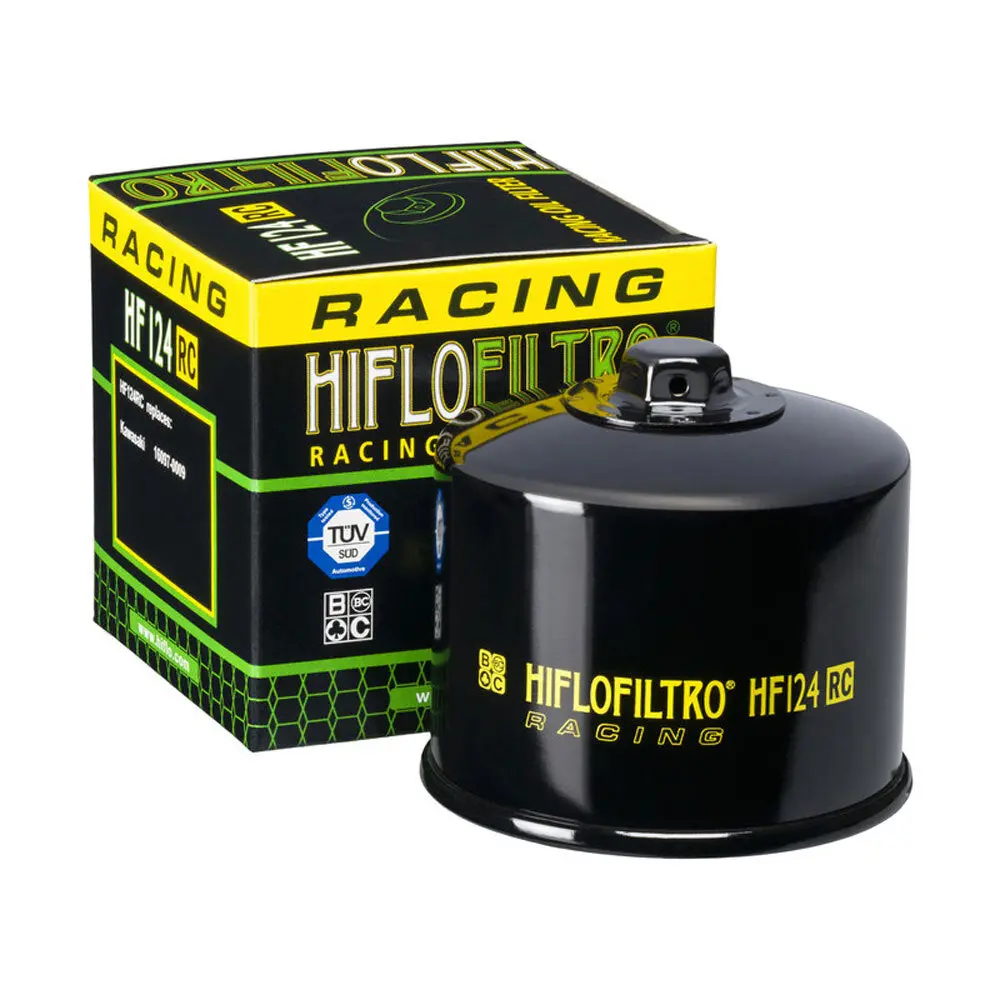 Hiflofiltro - Oil Filter Hf124rc (With Nut)  Ctn50 1