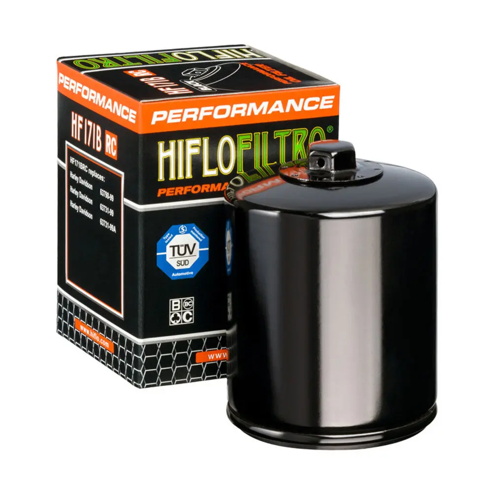 Hiflofiltro - Oil Filter Hf170brc Black (With Nut)  Ctn50 1