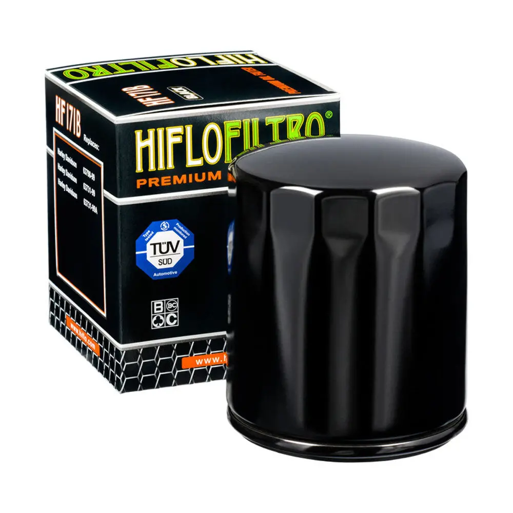 Hiflofiltro - Oil Filter Hf171b Black Ctn50 1