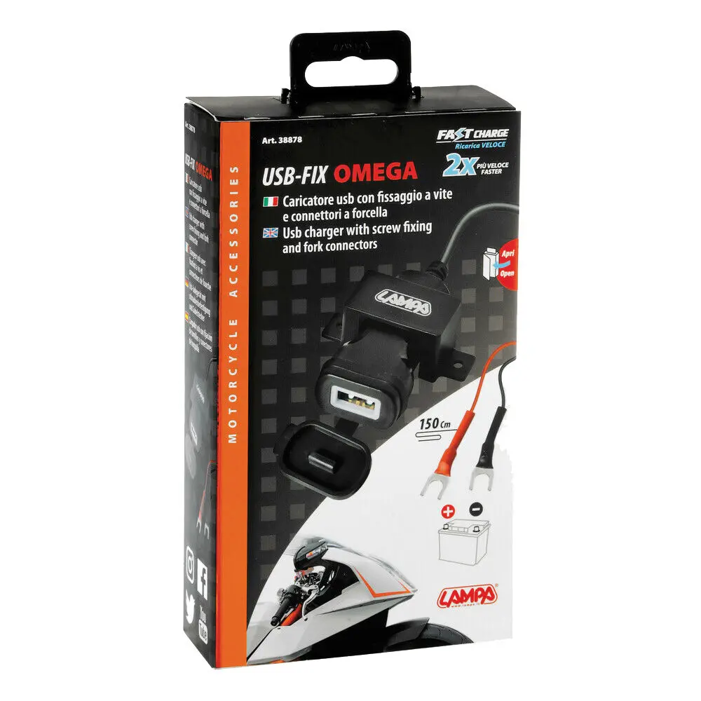 Lampa Fixed Usb Charger And Base 2