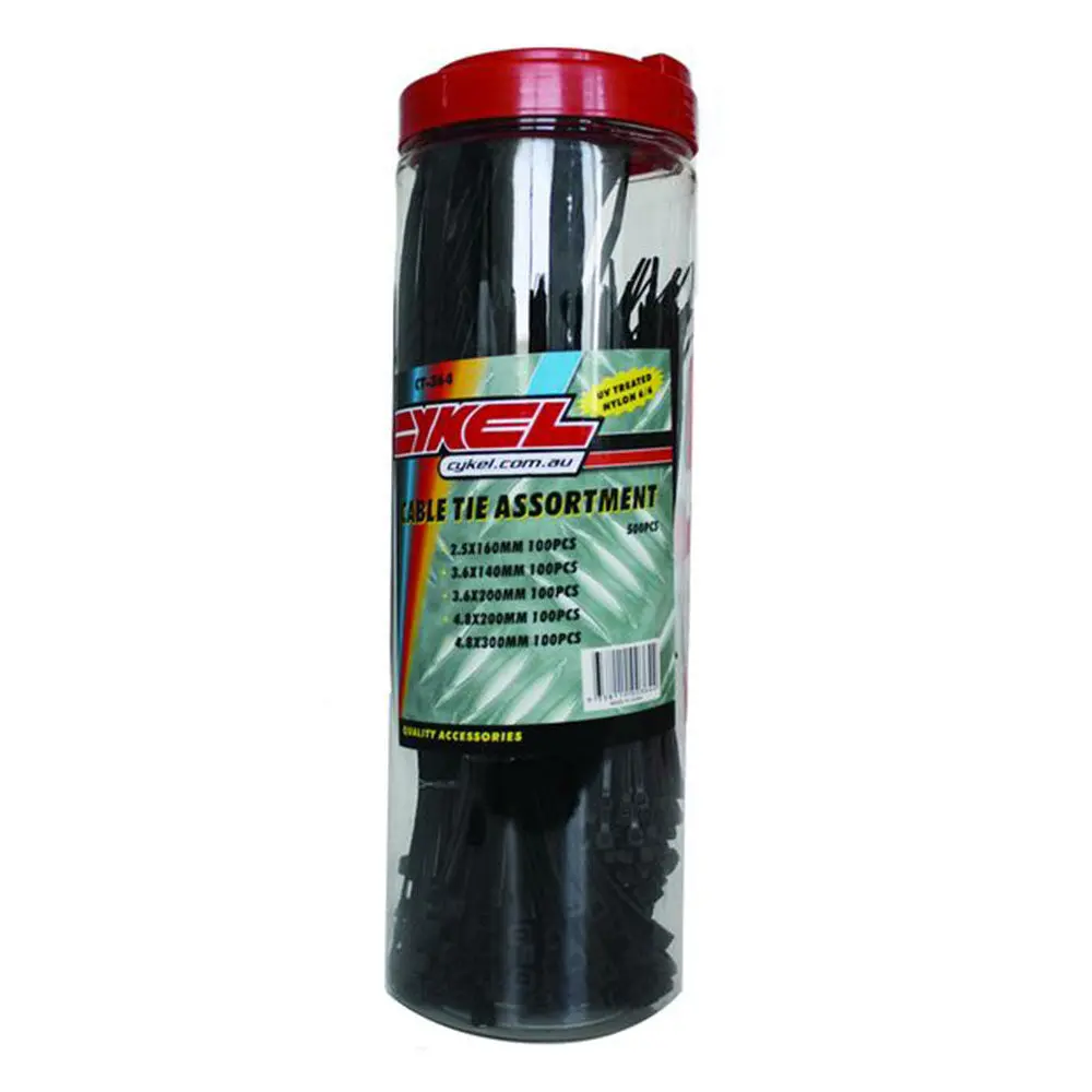 Cpr Cable Tie Kit Assorted 500Pcs 1