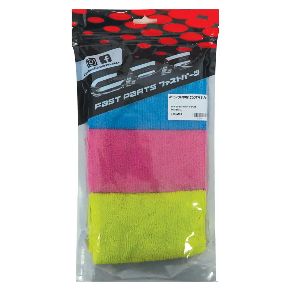Cpr Microfibre Detailing Cloth (3 Pack) 1