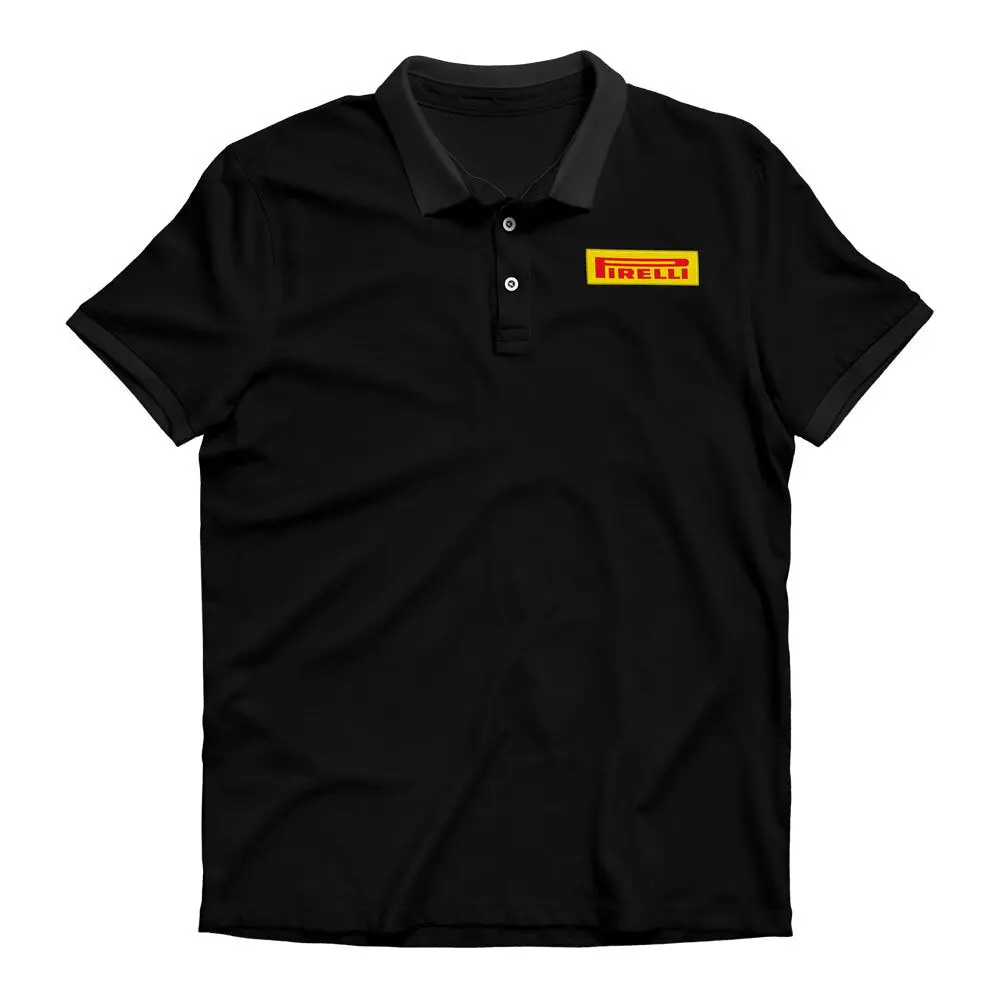 Pirelli Dri Fit Polo Black Xxxl 1