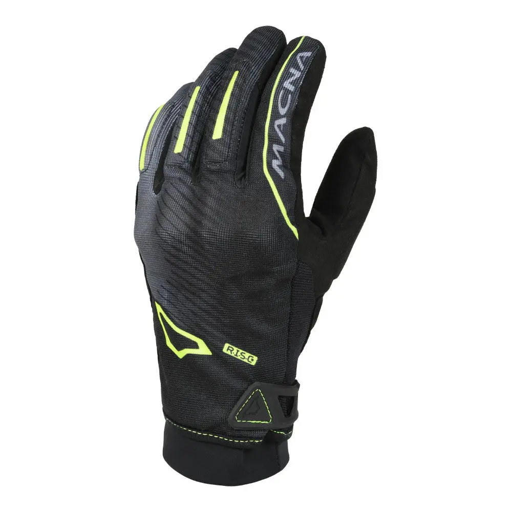 Macna Gloves Crew Rtx Black/Fluro 2