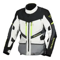 Macna Jacket Domane Light Grey/Fluro 1
