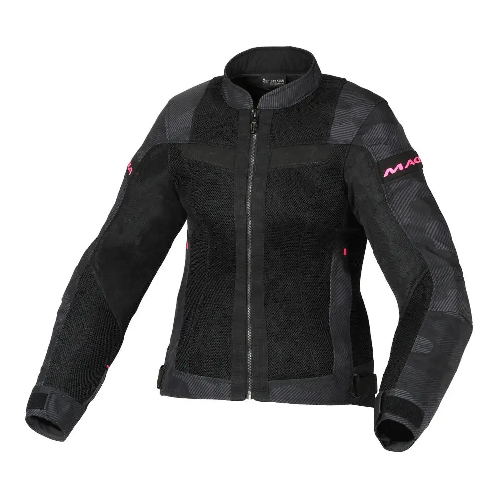 Macna Jacket Velotura Ladies Blk/Gry/Camo 3