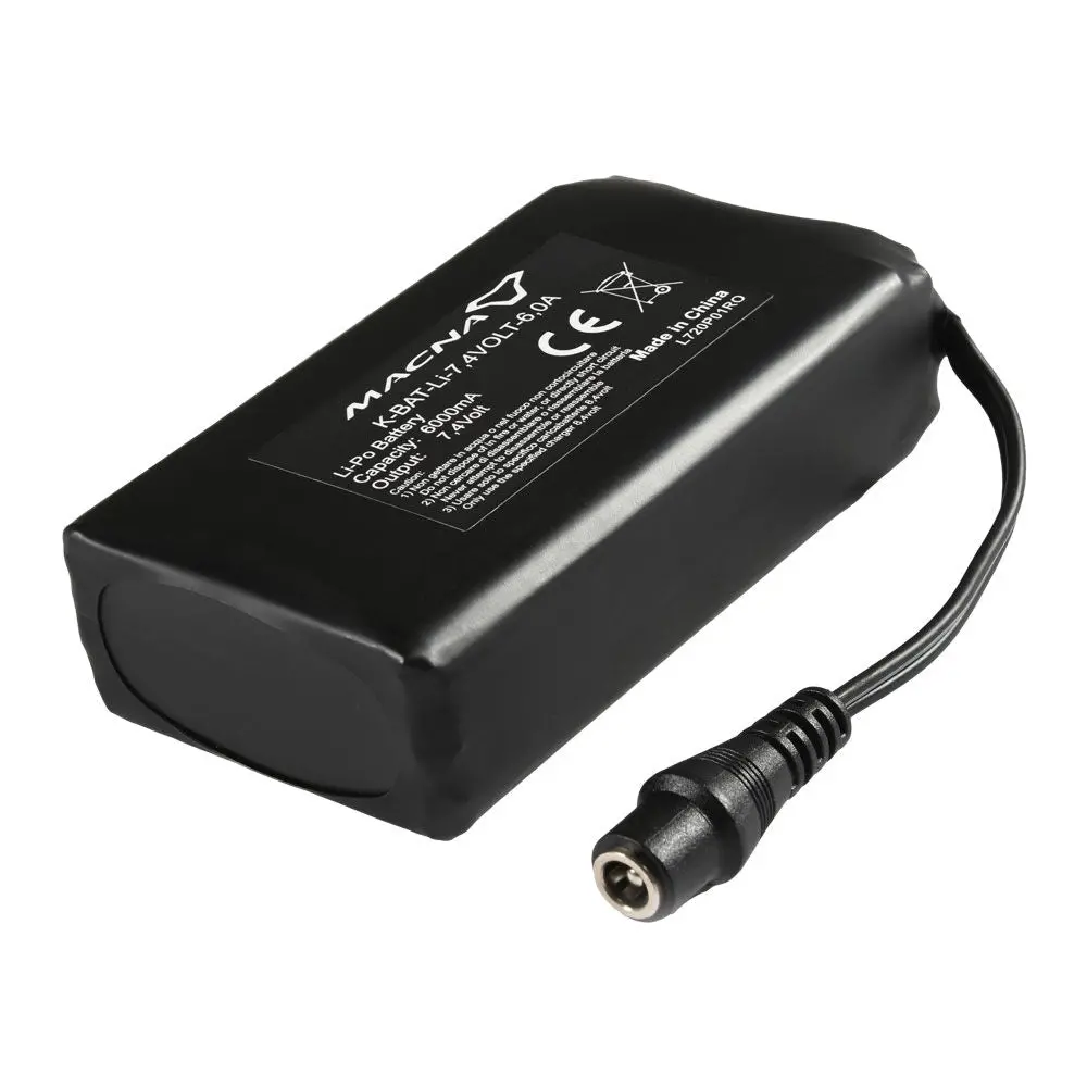 Macna Battery, Hotvest (New Type Black With Electrical Lead) 1
