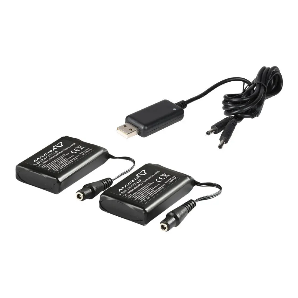 Macna 7.4V 2.2A Dual Battery Kit (Dg9.2 - Un3480) 1