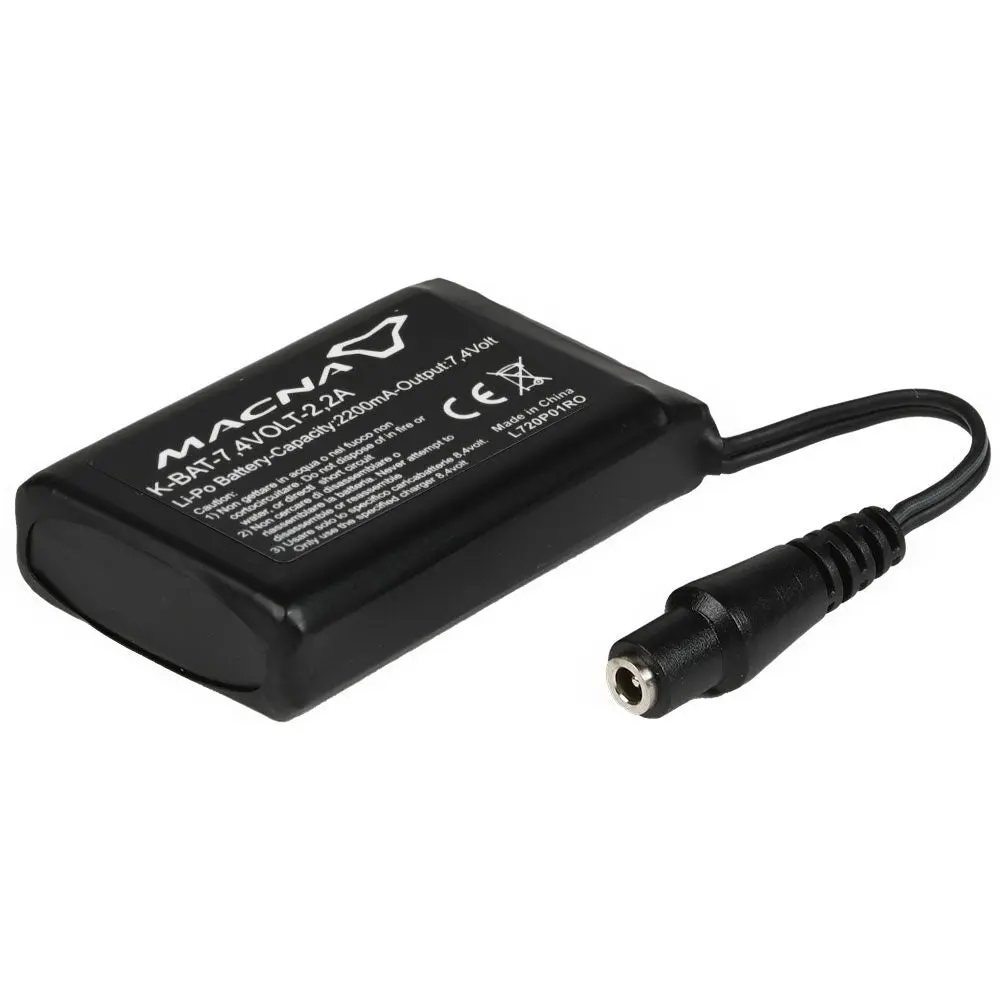 Macna Gloves Battery Single 7.4V 2200 Mah 092792 (Dg9.2 - Un3480) 1