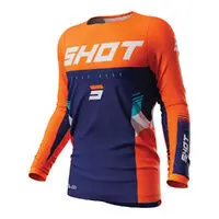 Shot Contact Jersey Tracer Neon Orange 1
