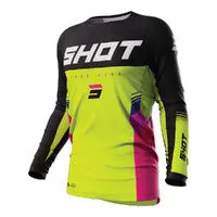 Shot Contact Jersey Tracer Neon Yellow 1