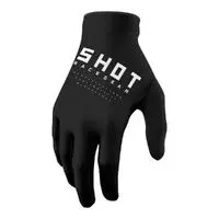 Shot Gloves Raw Black 1