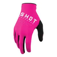 Shot Gloves Raw Pink 1