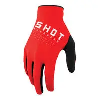 Shot Gloves Raw Red 1