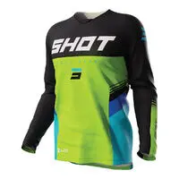 Shot Kids Raw Jersey Tracer Green 1