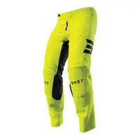 Shot Kids Raw Pants Escape Neon Yel 1