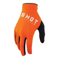 Shot Kids Raw Gloves Orange 1