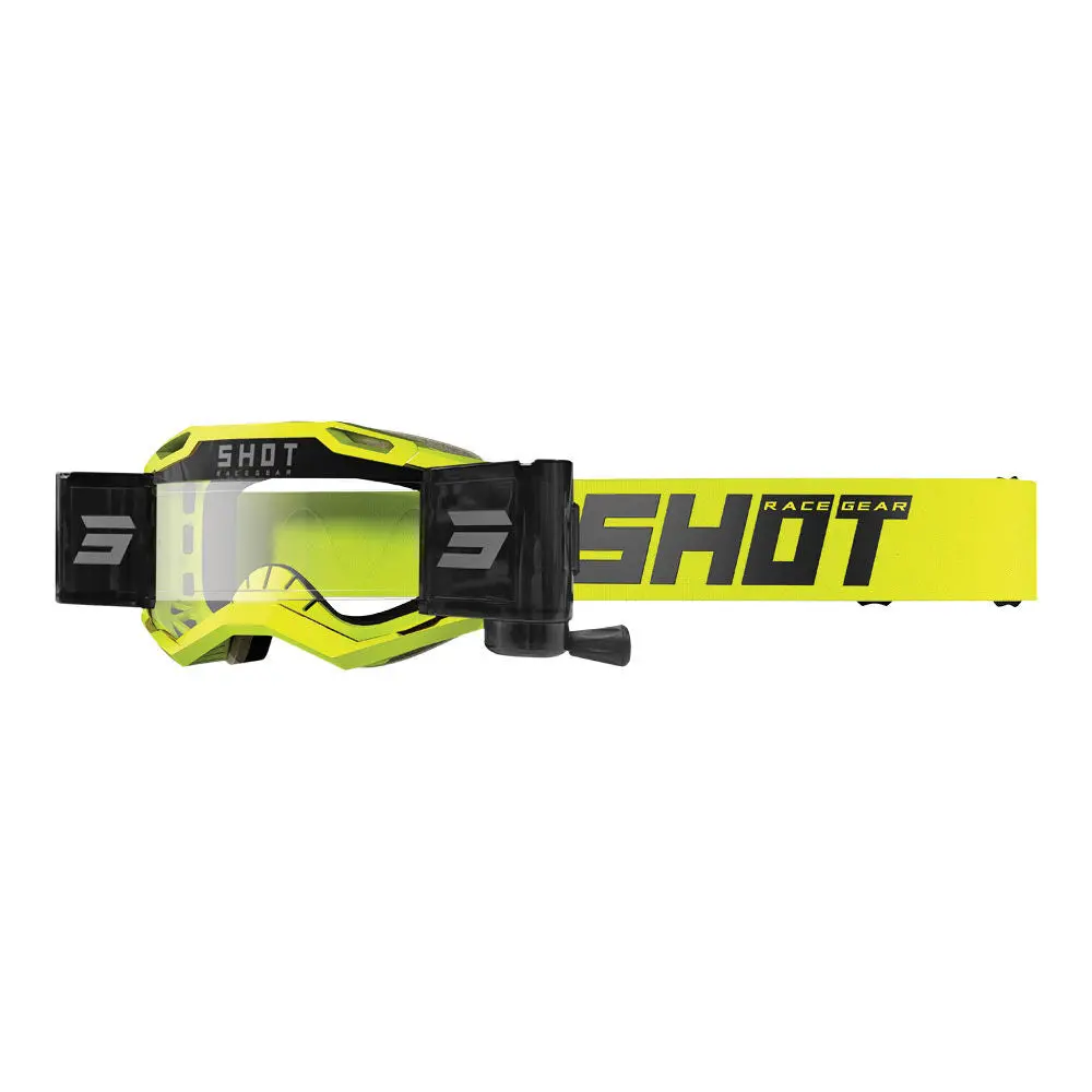 Shot Iris 2.0 Roll-Off Goggles Neon Yellow Gloss 1