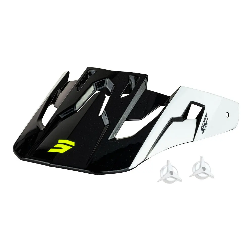 Shot Core Helmet Replacement Peak Fast Black Pearly 1