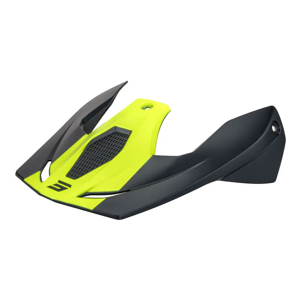 Shot Race Helmet Replacement Peak Tracer Camo Neon Yellow 1