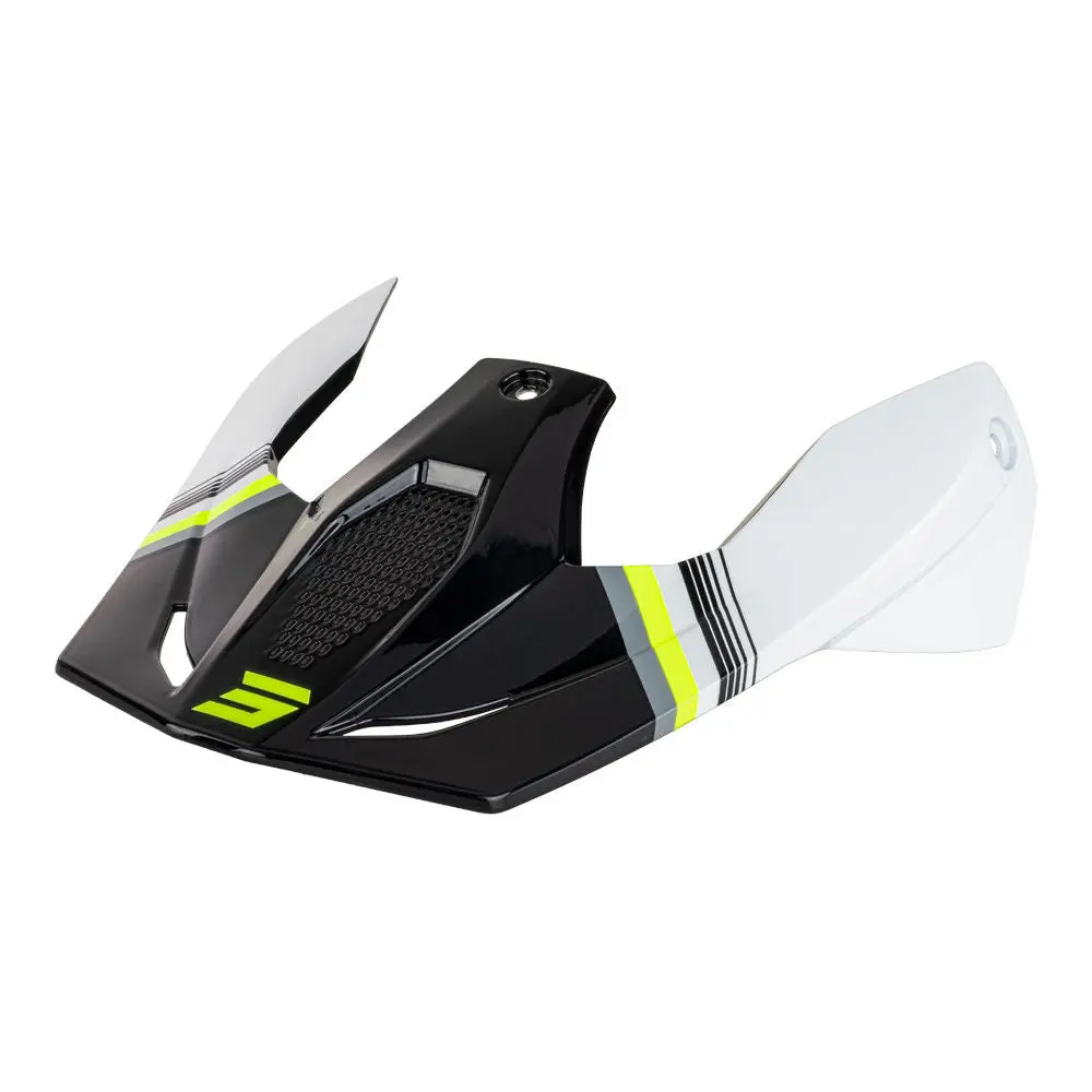 Shot Race Helmet Replacement Peak Tracer Neon Yellow Gloss 1