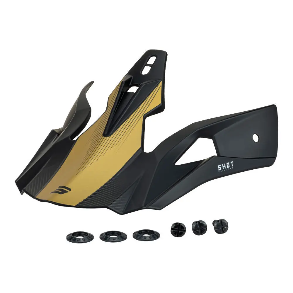 Shot Pulse Helmet Replacement Peak Gold Matt 1