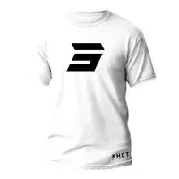 Shot Symbol 2.0 Casual Tee White 1