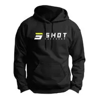 Shot Team Hoodie Black 1