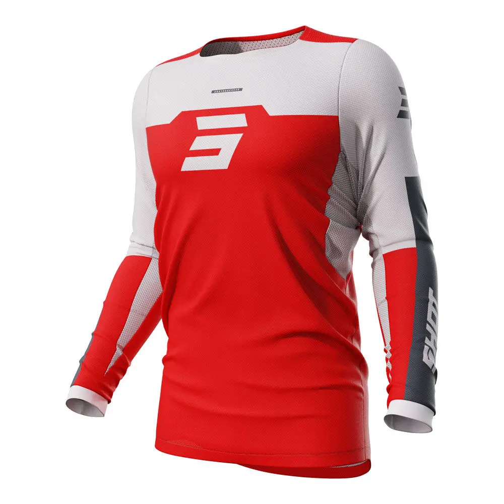 Shot Contact Jersey Iron Red Xl 1