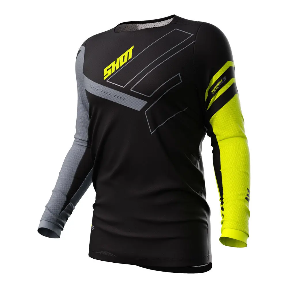 Shot Contact Jersey Rush Neon Yellow Xxl 1