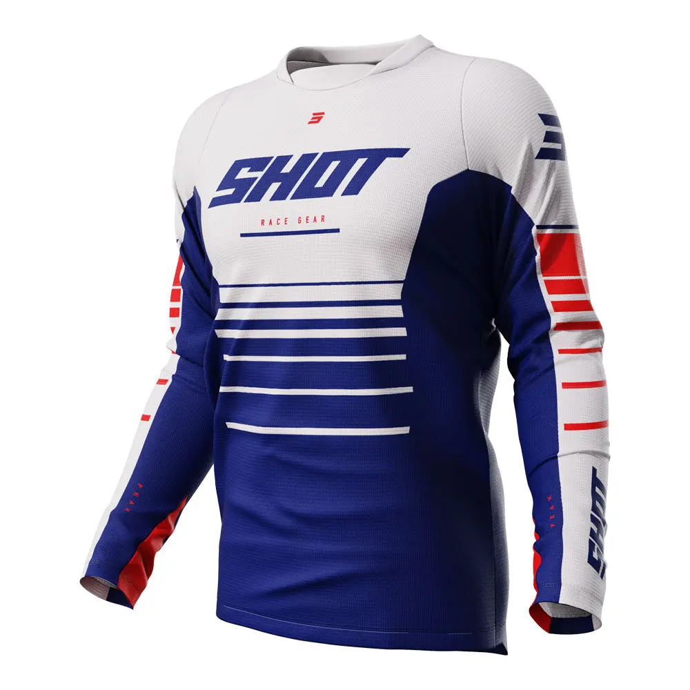 Shot Devo Jersey Peak Blue L 1