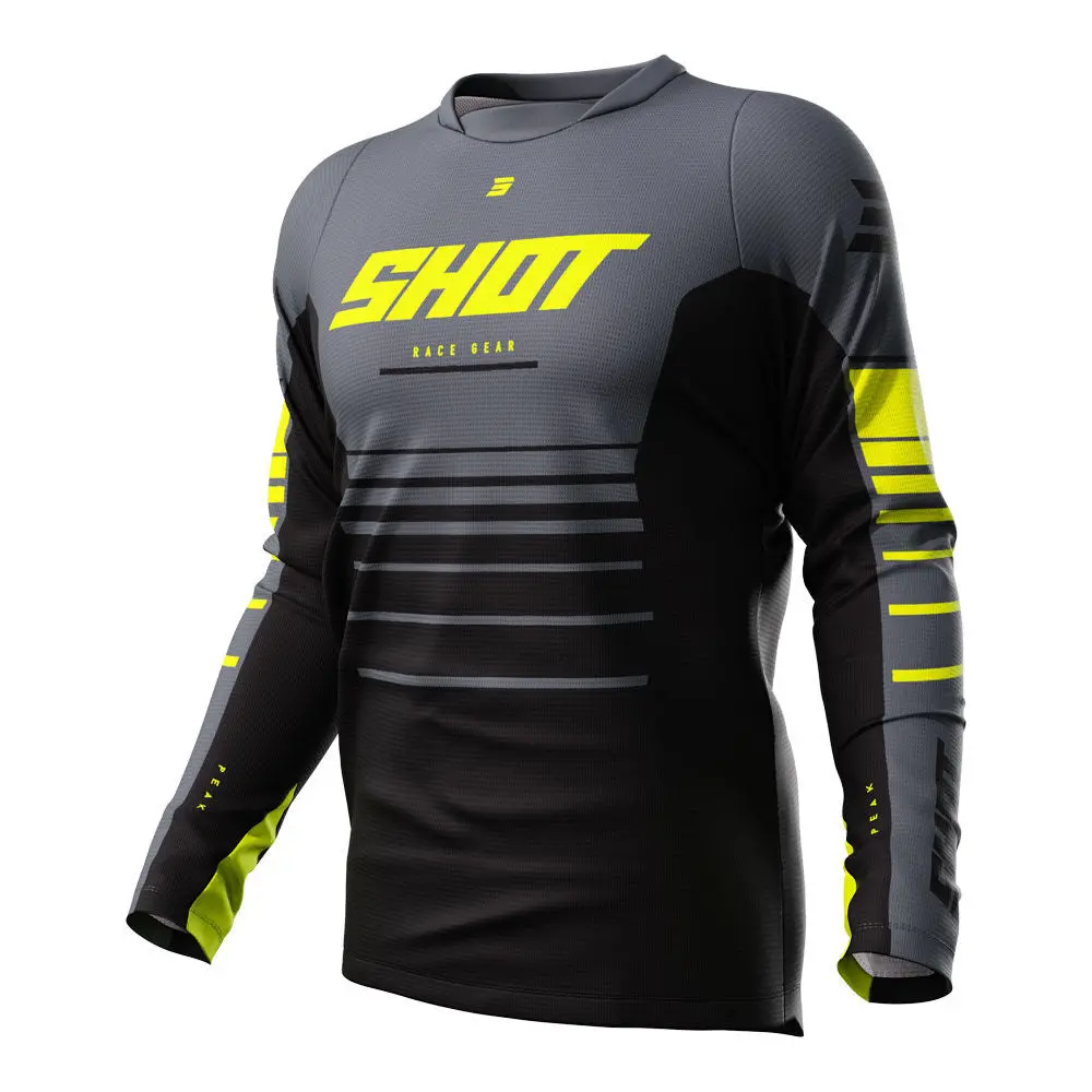 Shot Devo Jersey Peak Neon Yellow 2
