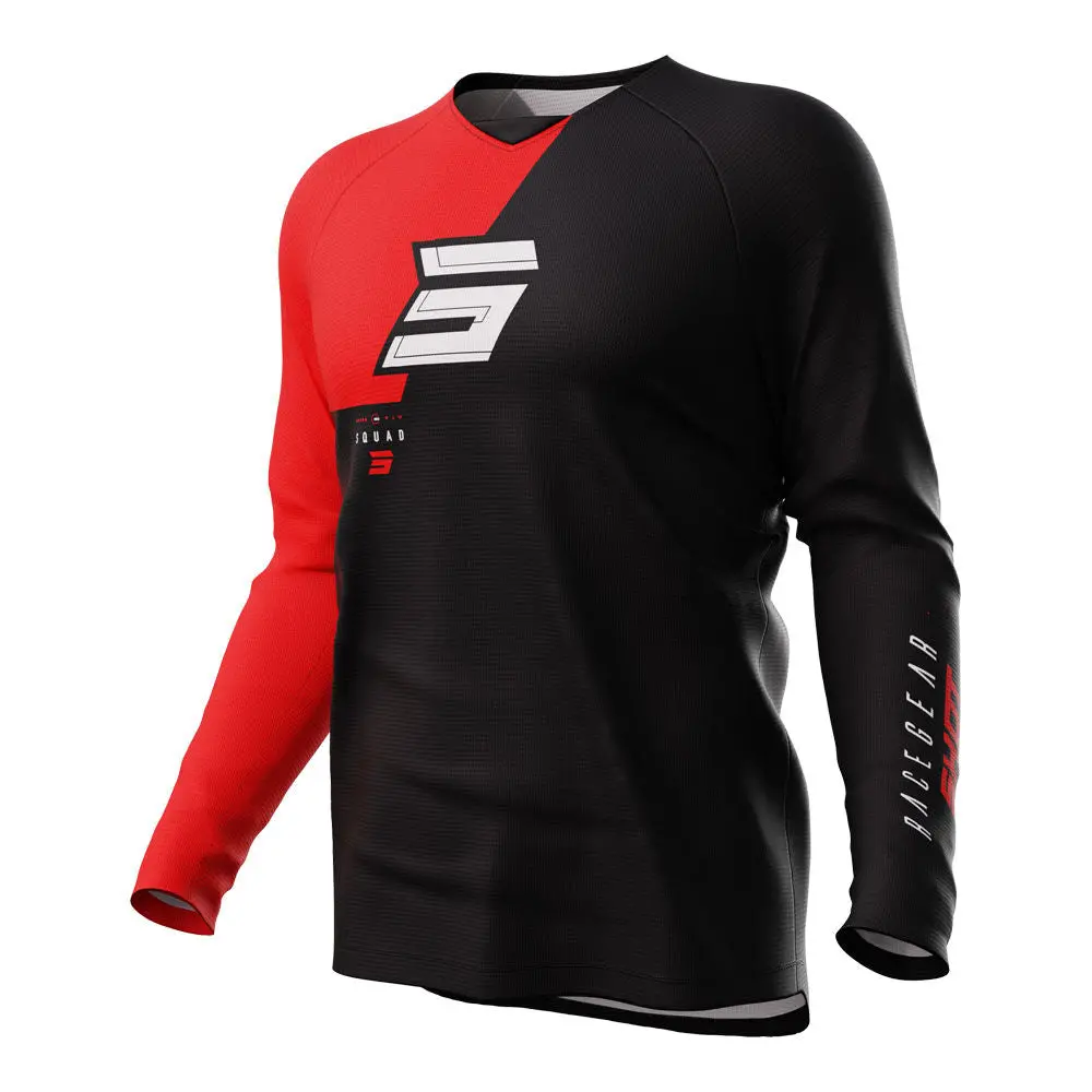 Shot Raw Jersey Squad Red 6