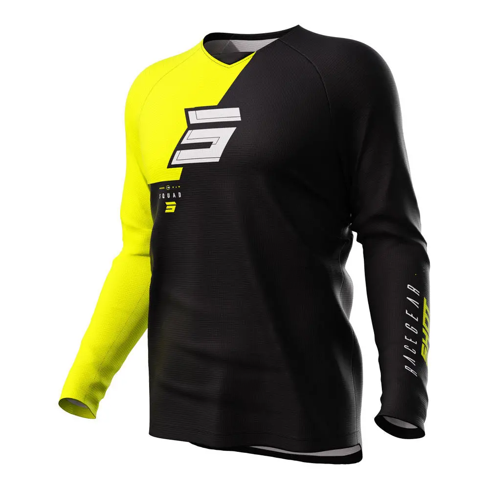 Shot Raw Jersey Squad Neon Yellow Xl 1