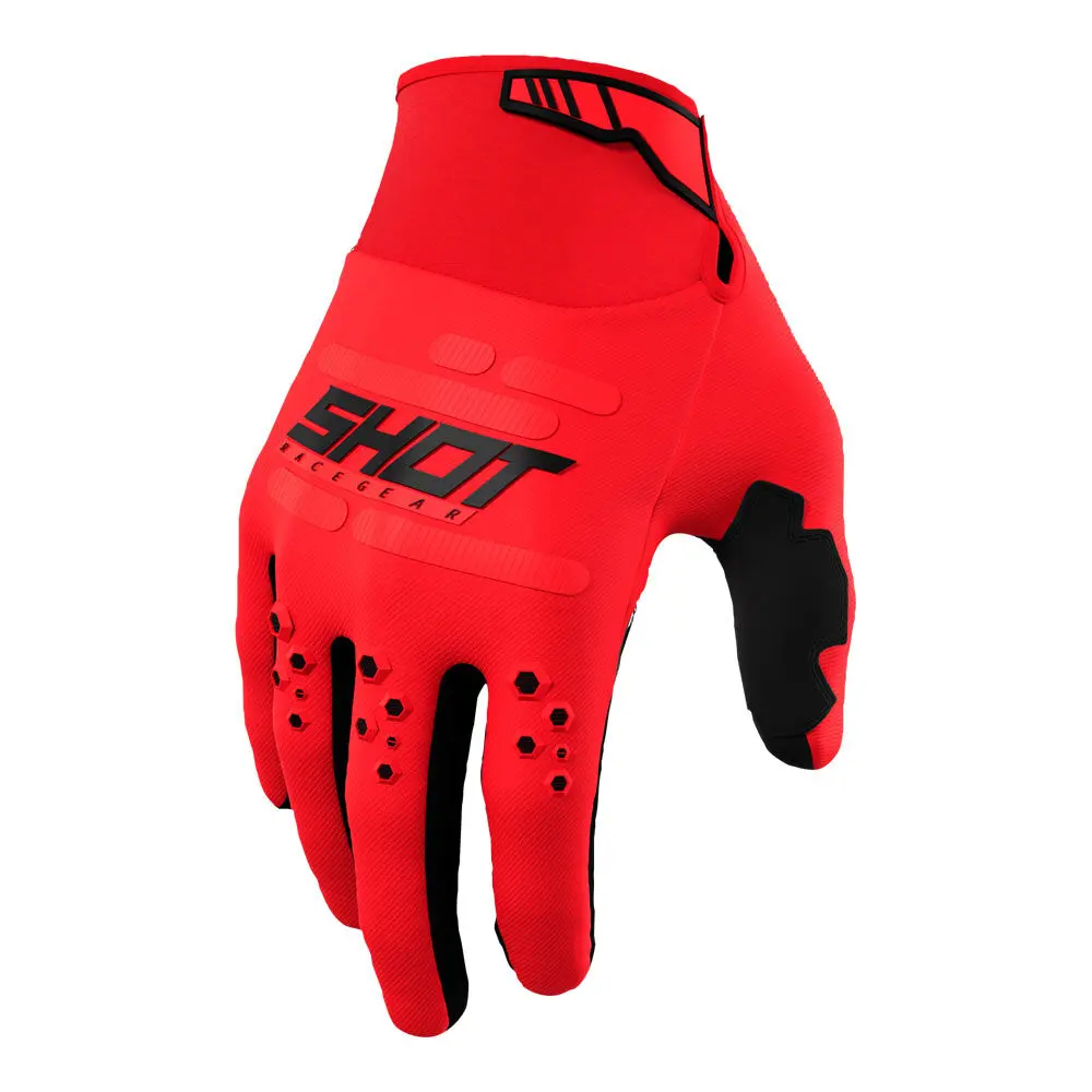 Shot Vision Gloves Red 13/3Xl 1